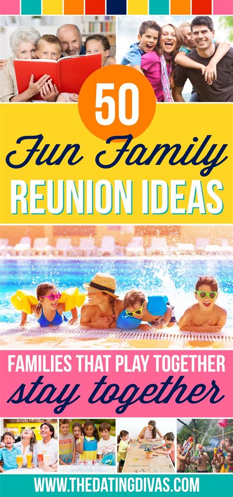 50 Family Reunion Ideas and Games .